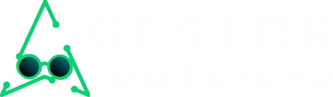 gestor do futuro logo texto branco