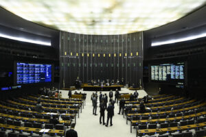 foto do congresso do brasil tirado panoramicamente